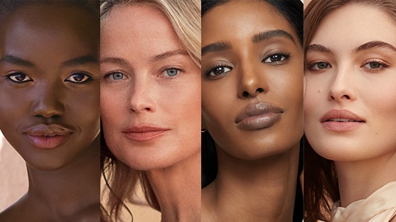 photo of models with different skin tones wearing Double Wear Stay-in-Place Makeup
φωτογραφίες μοντέλων με διαφορετικούς τόνους επιδερμίδας που φοράνε το Double Wear Stay-in-Place Makeup