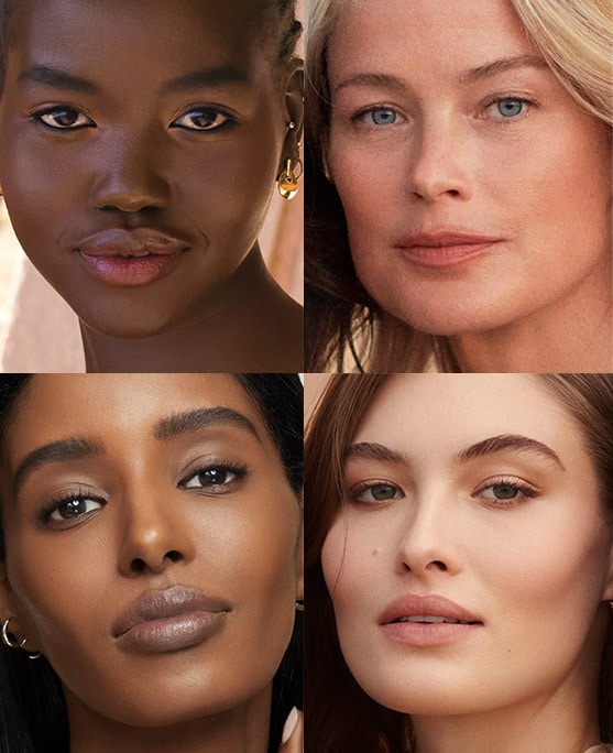 photo of models with different skin tones wearing Double Wear Stay-in-Place Makeup
φωτογραφίες μοντέλων με διαφορετικούς τόνους επιδερμίδας που φοράνε το Double Wear Stay-in-Place Makeup