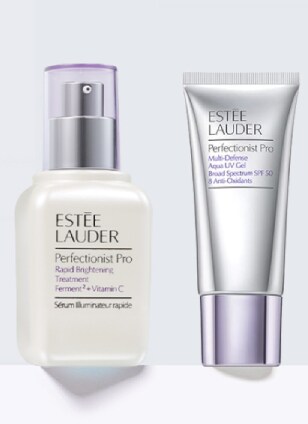 Perfectionist Pro Rapid Brighteningt Treatment & Perfectionist Pro Multi-Defense Aqua UV Gel SPF 50