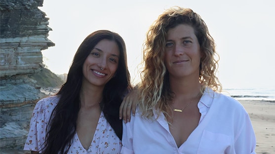 image of Isabelle Delfosse and Catalina Chacon of VV Visionaries program